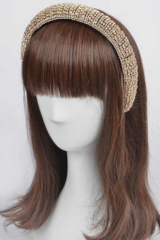 Rhinestone Statement Puffy Headband